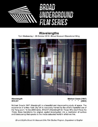 wavelengths series poster