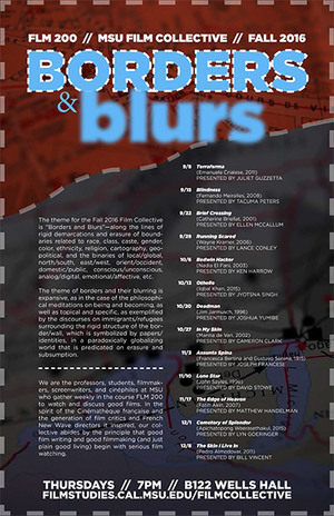 Borders and Blurs Film Collective Poster