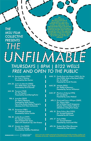 the Unfilmable film collective poster
