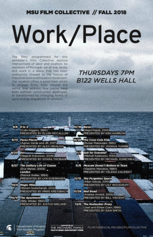 Work/Place Film Collective Poster