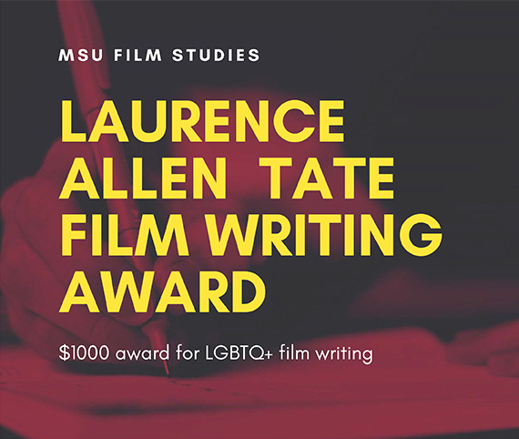 Laurence Allen Tate Film Writing Awards Announced
